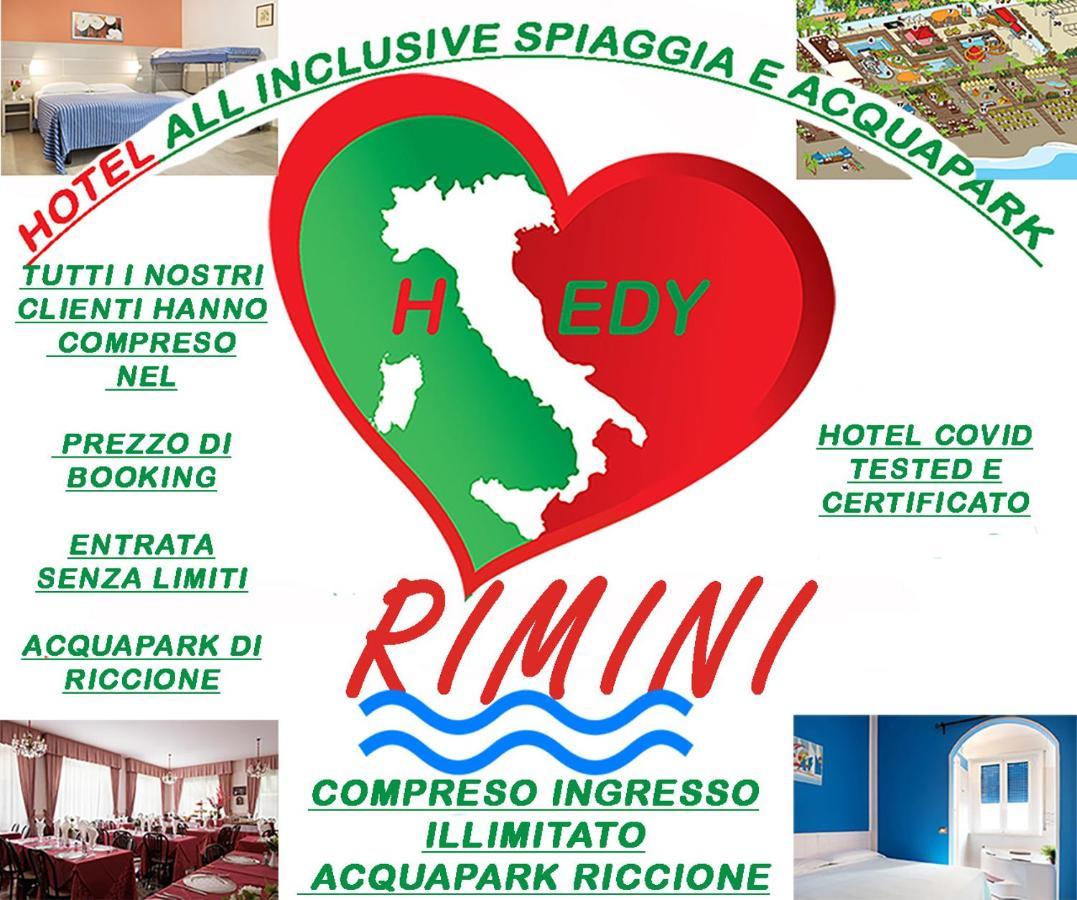 Hotel Edy Rimini Eksteriør billede